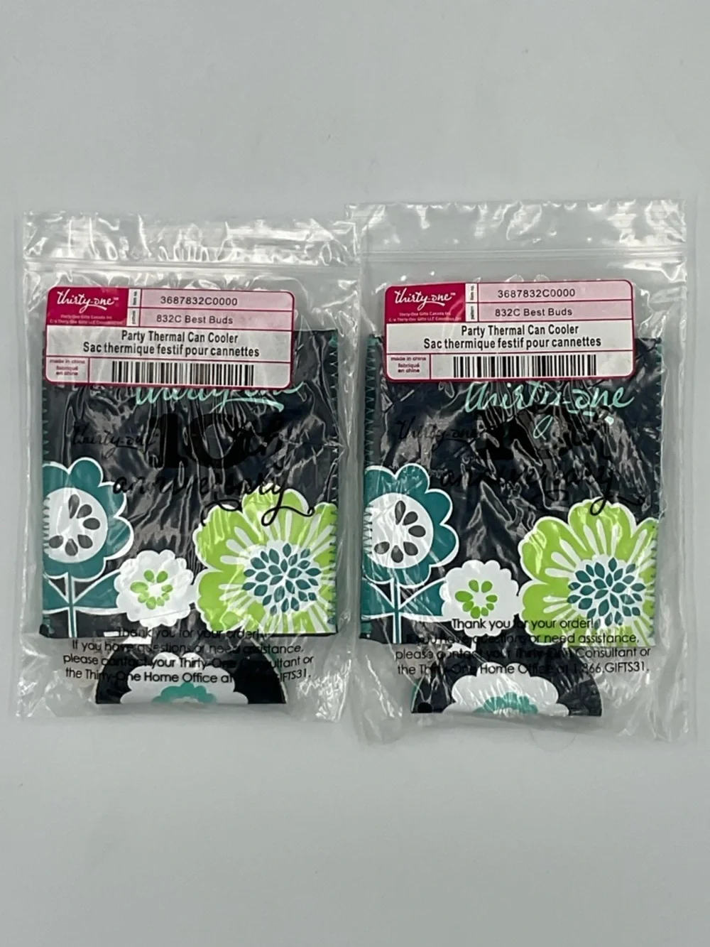 thirty-one pair floral